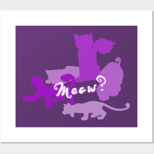 Meow? Posters and Art